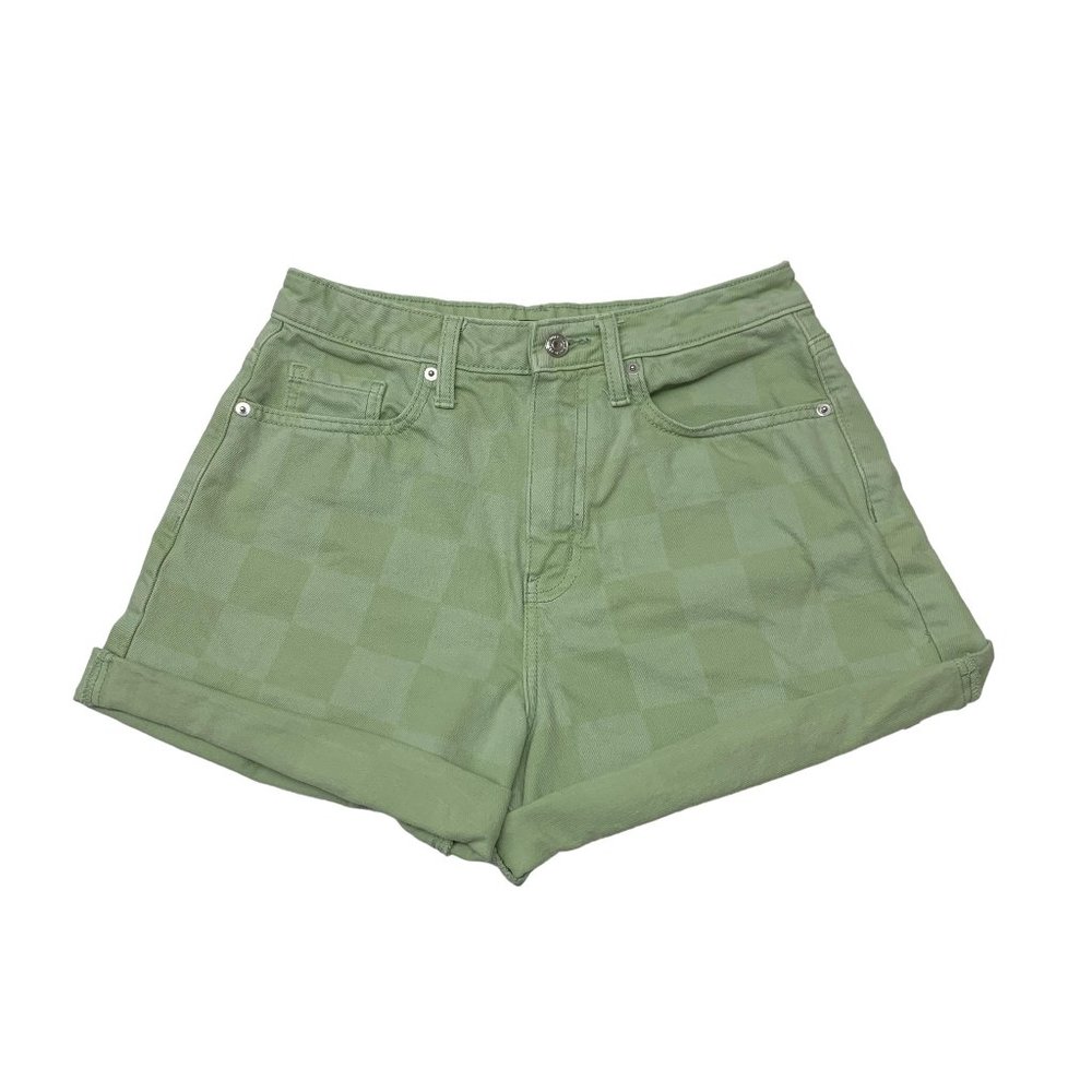 Target Wild Fable Green Checkered Shorts